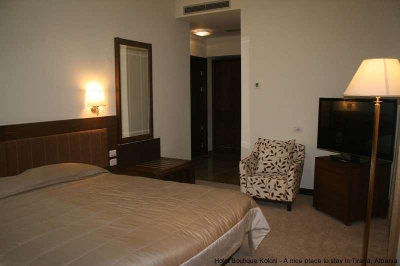 Boutique Hotel Kotoni Tirana Szoba fotó