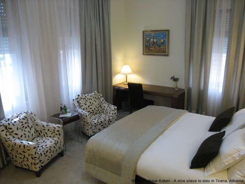 Boutique Hotel Kotoni Tirana Szoba fotó