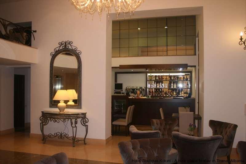 Boutique Hotel Kotoni Tirana Étterem fotó