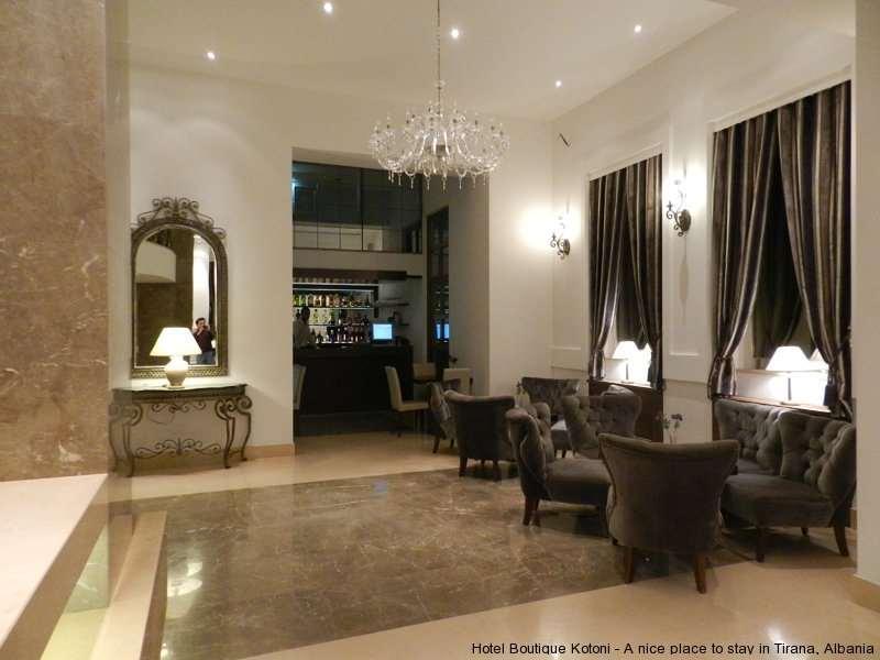 Boutique Hotel Kotoni Tirana Étterem fotó